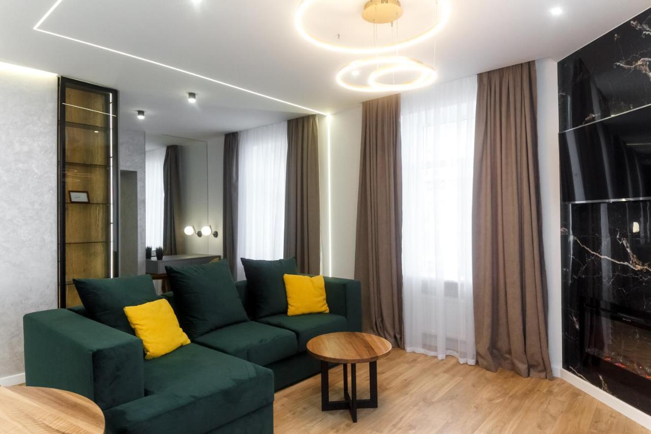 Vip Центр Львова Джакузі Камін Площа Ринок Exterior photo