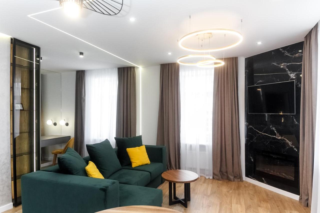 Vip Центр Львова Джакузі Камін Площа Ринок Exterior photo